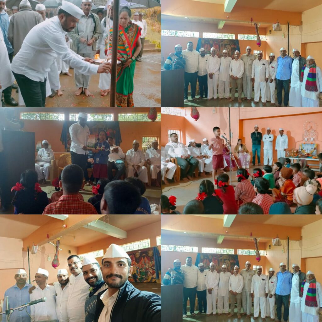 मौजे -कासवंड.ता.- महाबळेश्वर जि.- सातारा. येथे स्वातंत्र्याचा 75 वा अमृतमहोत्सव सोहळा उत्साहात संपन्न…