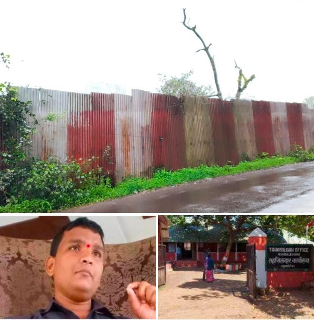 पाचगणी फायनल प्लॉट नंबर 527/मध्ये जमिनीपासून तीन मजले खोल असलेल्या बेकायदेशीर इमारतीचा पंचनामा करण्यास तलाठी सर्कलची टाळा टाळ, तहसीलदार स्वतः लक्ष देणार का? – अनमोल कांबळे