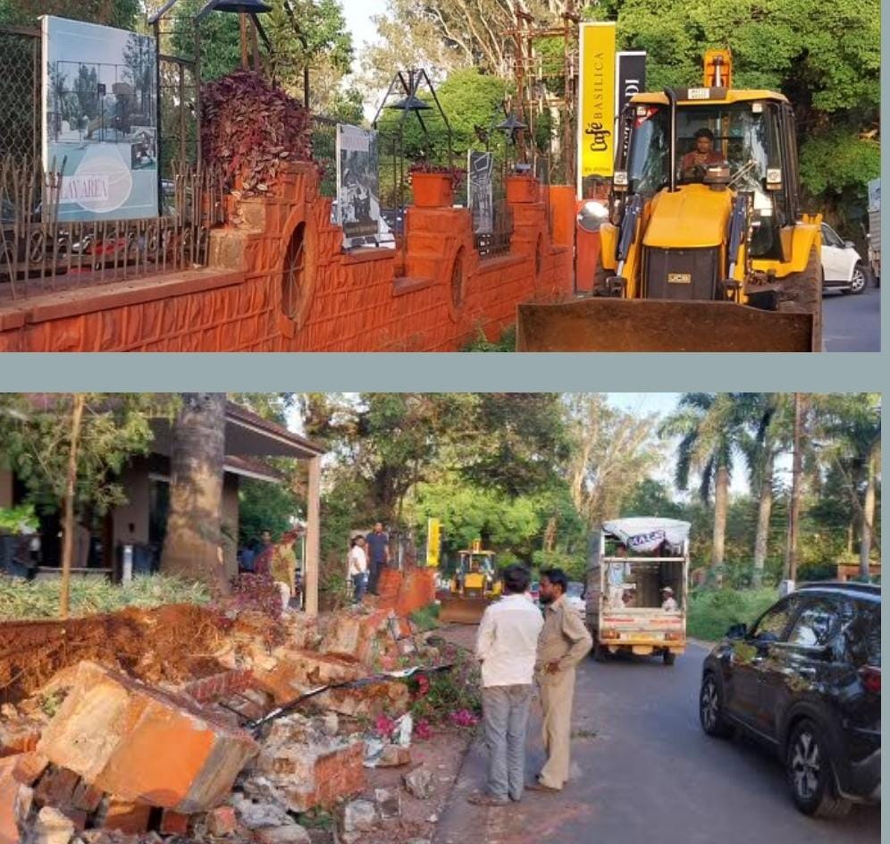 लढा महाराष्ट्रा चा पोर्टल च्या बातमीची दखल पाचगणी मुख्याधिकारी निखिल जाधव यांची आणखी एक धडाकेबाज कारवाई बेकायदेशीर AN हॉलिडे रिसॉर्ट बासलीका उध्वस्त करत रिसॉर्ट सील करण्याच्या मुख्याधिकारी तयारीत,