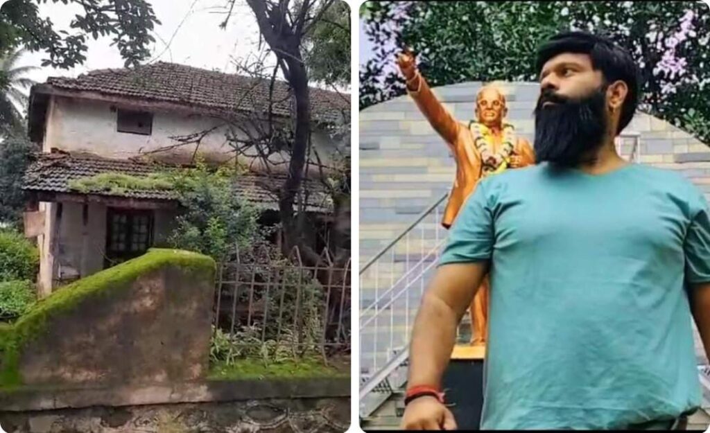 सातारा येथील डॉक्टर बाबासाहेब आंबेडकर यांच्या असलेल्या निवासस्थानाचे तात्काळ सुशोभीकरण करा पॅंथर सेना जिल्हाध्यक्ष आदित्य गायकवाड मुख्यमंत्र्यांना भेटून  निवेदन देणार.
