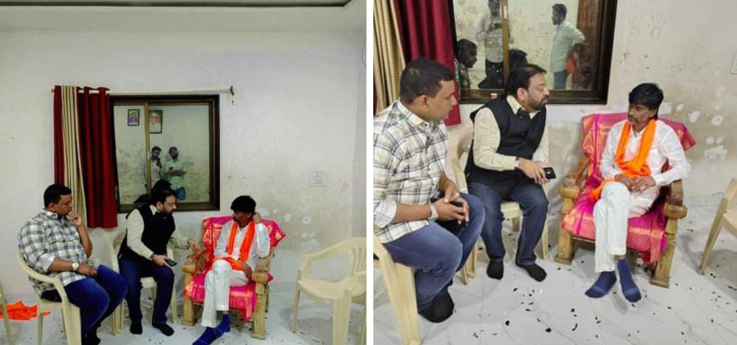 ((ॲड) (डॉ) अन्वर हुसेन (लेखक) अनमोल कांबळे (ॲड) निकुंज पाटील ओबीसी (नेते) इकबाल अन्सारी (ॲड) रसूल शेतारी (ॲड) धीरज भट या सुप्रीम कोर्टाच्या वकिलांन सह इतर कार्यकर्त्यांकडून अंतरवाली सराटीमध्ये जरांगे पाटलांच्या भेटी जरांगे पाटील काय घोषणा करणार याकडे राज्याचे लक्ष..,?*