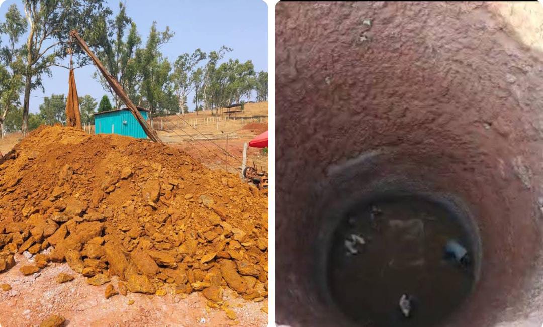 मौजे भोसे ता: महाबळेश्वर येथील गट नंबर २६/अ ५ / मध्ये पुणे येथील लँड माफिया कडून कुठलीही प्रशासकीय परवानगी नसताना दिवसाढवळ्या विहिरीचे खोदकाम सुरूच माफियाला मात्र महाबळेश्वर तहसील कार्यालयाचे अभय असल्याची ? चर्चा तक्रारी करूनही तलाठी मोहिते यांची कारवाईला टाळाटाळ तलाठी कुणाच्या भीतीच्या छायेखाली? जिल्हाधिकारी संतोष पाटील यांनी आत्ता स्वतः लक्ष घालण्याची गरज..!