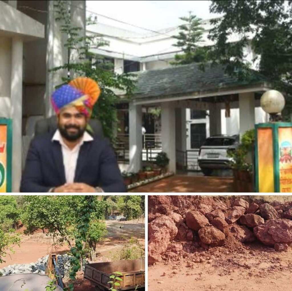मुख्याधिकारी निखिल जाधव यांची बदली होताच  पाचगणी नगरपालिका हद्दीमध्ये सर्व धर्मीय  शाळेसाठी आरक्षित असणाऱ्या फायनल प्लॉट नंबर 3/5/ मध्ये  एका विशिष्ट  समाजासाठी मदरशा शाळा उभारण्याचे काम सुरू प्रचंड मोठ्या  प्रमाणात वृक्षतोड उत्खनन प्रशासनाची मात्र हाताची घडी आणि तोंडावरती बोट..‌?