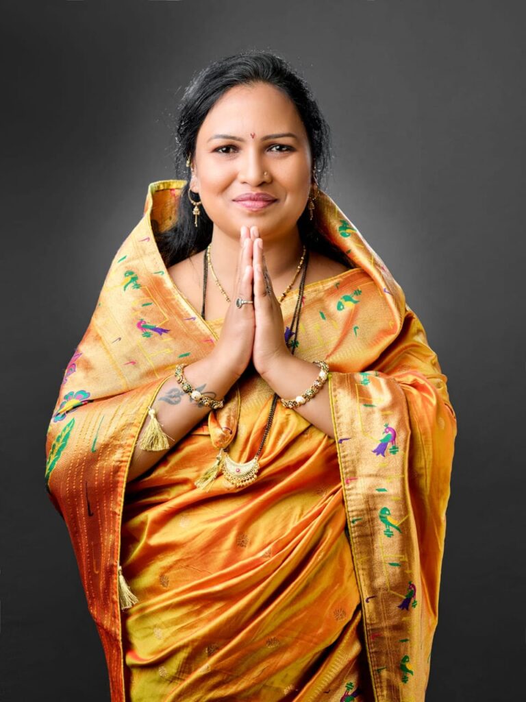 माझी उमेदवारी रखडलेल्या विकासाला चालना देण्यासाठी व जनतेच्या हितासाठी मी सक्षम आहे परंतु माझा मतदार सक्षम  झाला पाहिजे यावरती जास्तीत जास्त भर देणार पूनम गोळे..!