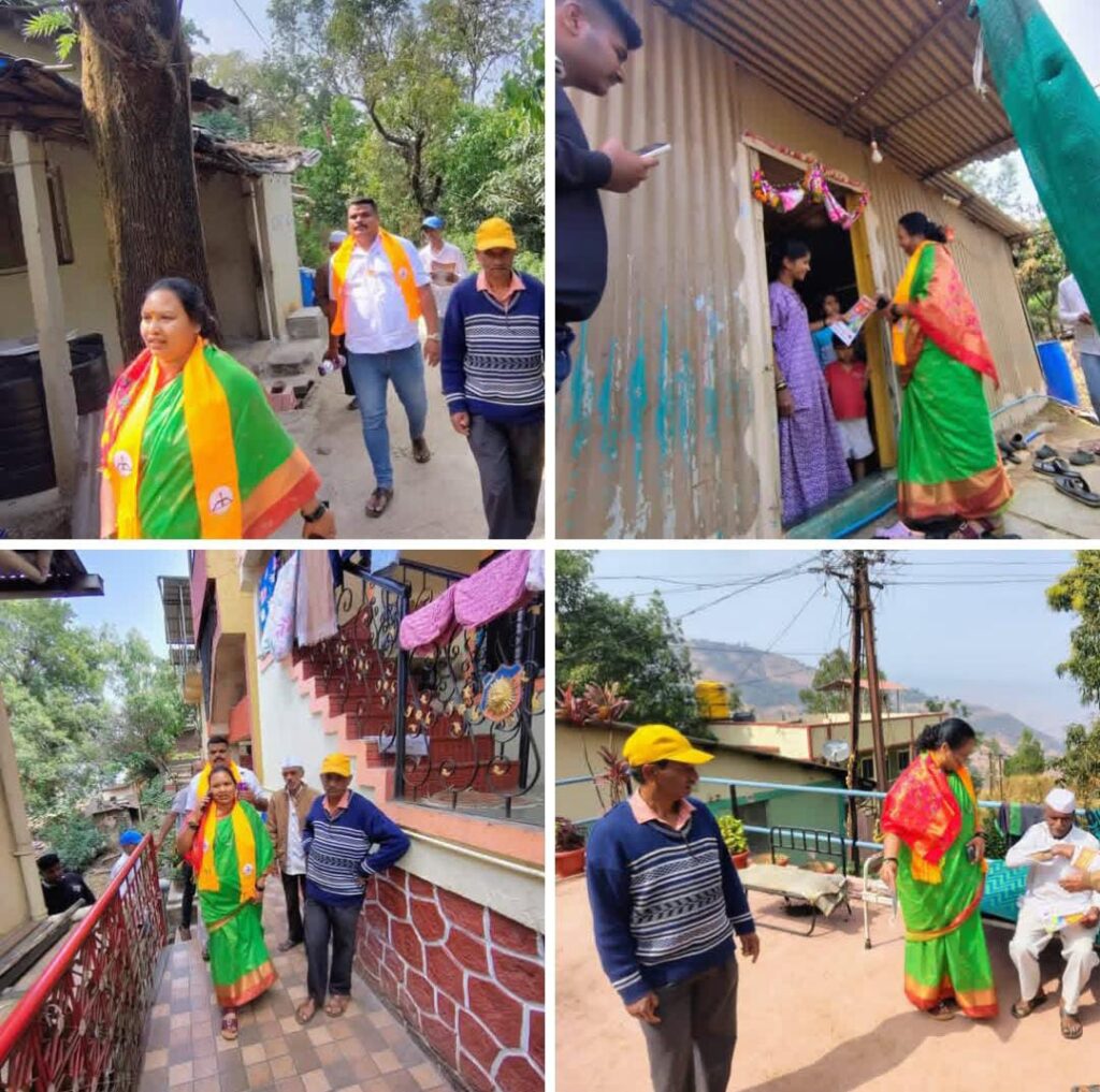 गतिमान प्रचारामुळे मतदारांची उत्सुकता वाढली नव्या कर्तुत्ववान नेतृत्वाला साथ द्या पूनम गोळे यांची मतदाराला हाक.!